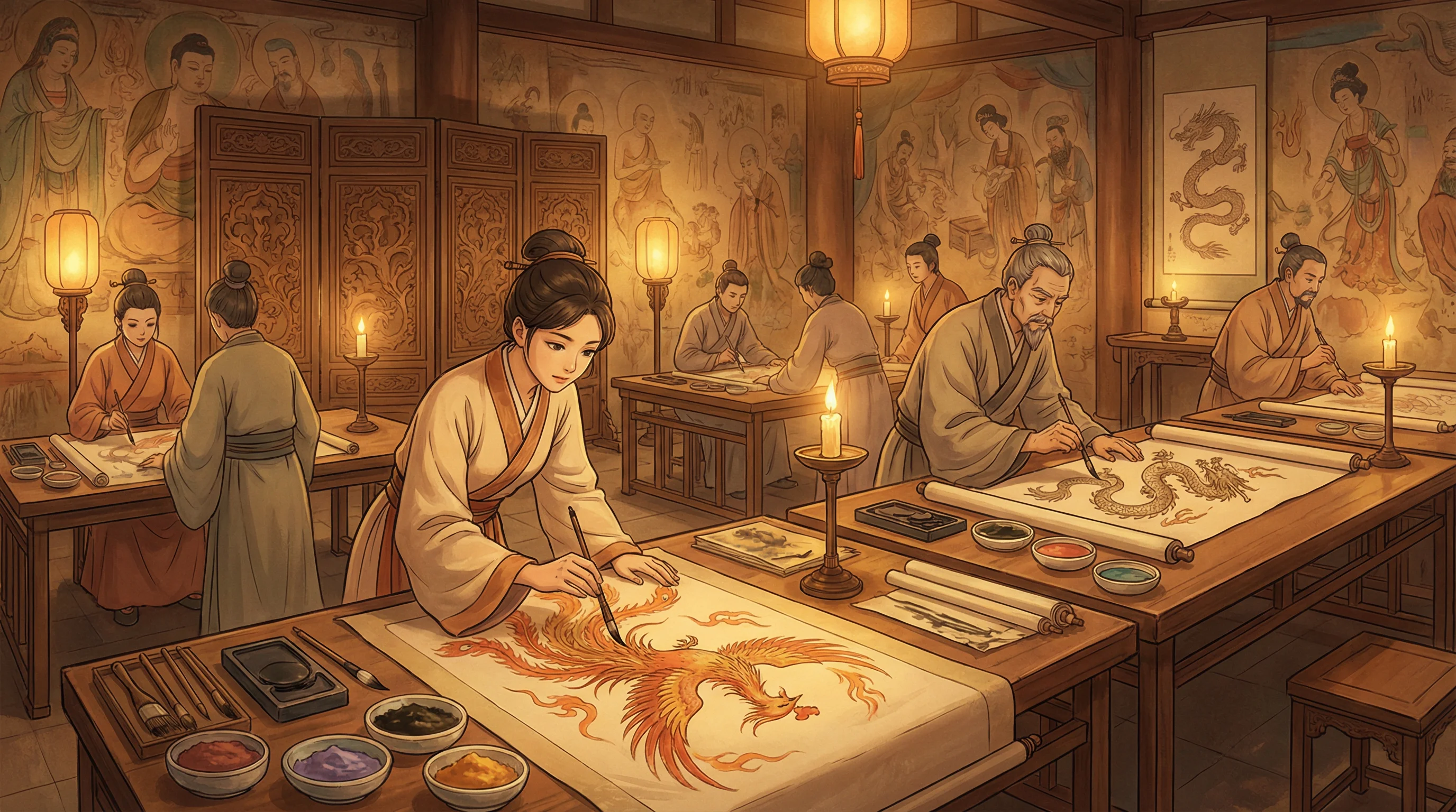 画师入驻 - 丝袜写真 国风动漫画师